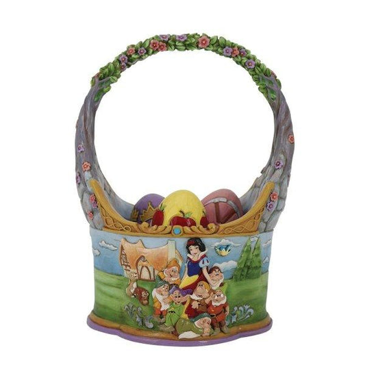 Snow White Basket & Eggs - (Disney Traditions by Jim Shore) - Gallery Gifts Online 