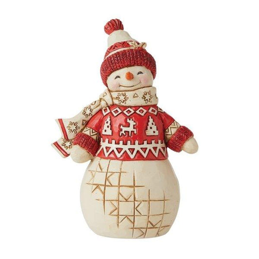 Snowman Figurine (Christmas Ornaments) - Gallery Gifts Online 