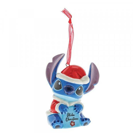 Stitch Hanging Ornament (Disney Traditions by Jim Shore) - Gallery Gifts Online 