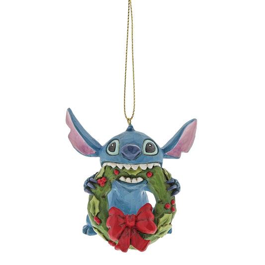 Stitch Hanging Ornament (Disney Traditions by Jim Shore) - Gallery Gifts Online 
