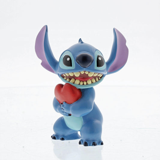 Stitch Heart Figurine (Disney Showcase Collection) - Gallery Gifts Online 