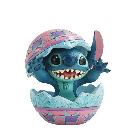 Stitch in an Easter Egg Figurine (Disney Traditions by Jim Shore) - Gallery Gifts Online 