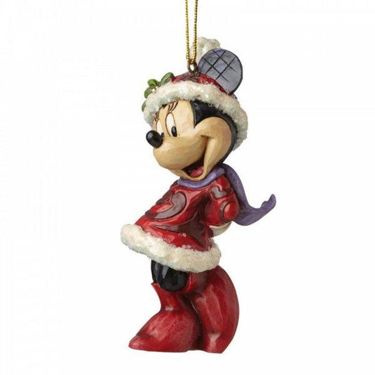 Sugar Coated Minnie Mouse Hanging Ornament (Disney Traditions by Jim Shore) - Gallery Gifts Online 