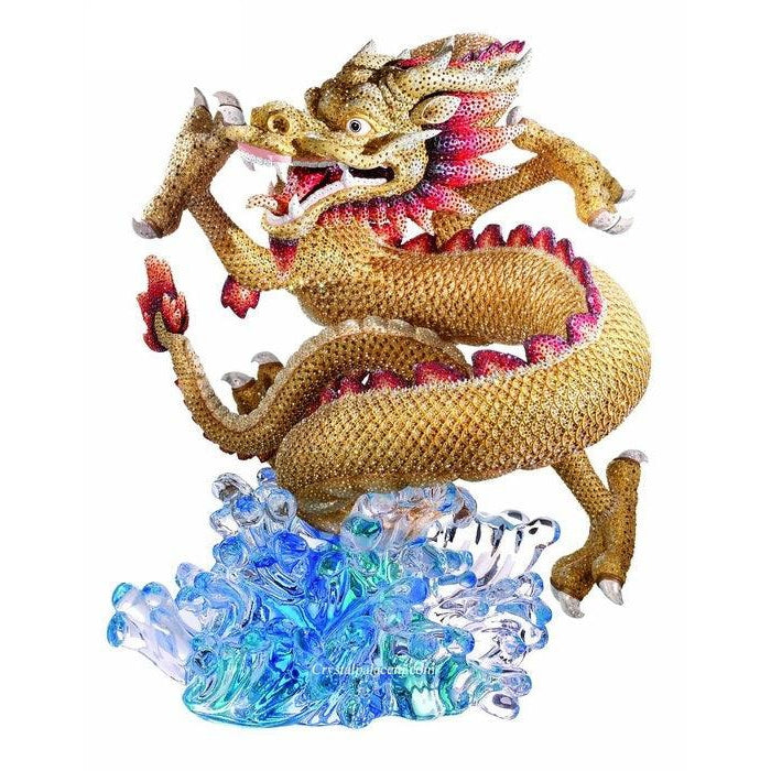 Swarovski Crystal Myriad Longwang Dragon "King of the Dragons" 1096974 (Swarovski) - Gallery Gifts Online 
