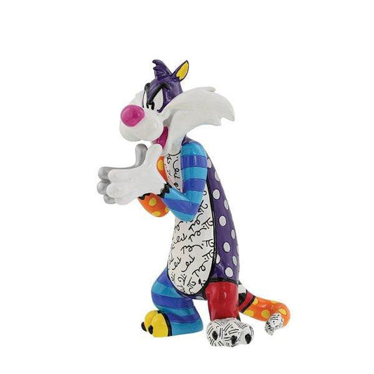 Sylvester Figurine (Looney Tunes by Romero Britto) - Gallery Gifts Online 