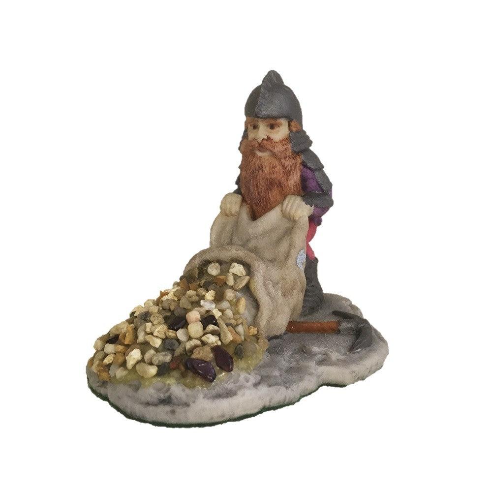 Tarbet - Dwarf With Sack - Enchantica (Enchantica Dragons) - Gallery Gifts Online 