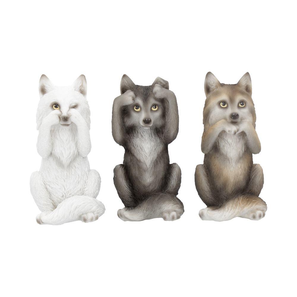 Three Wise Wolves (Nemesis Now) - Gallery Gifts Online 