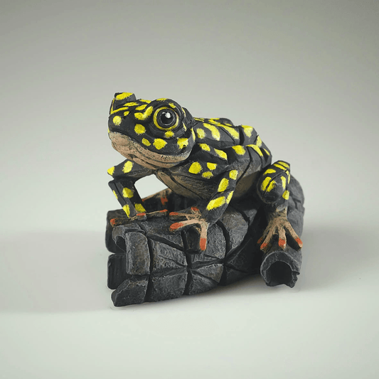 Tree Frog - Yellow Spot Sculpture (Edge Sculpture by Matt Buckley) - Gallery Gifts Online 