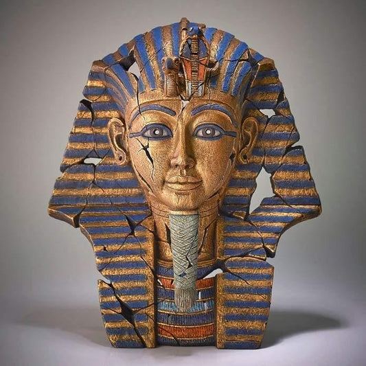 Tutankhamun Bust (Edge Sculpture by Matt Buckley) - Gallery Gifts Online 
