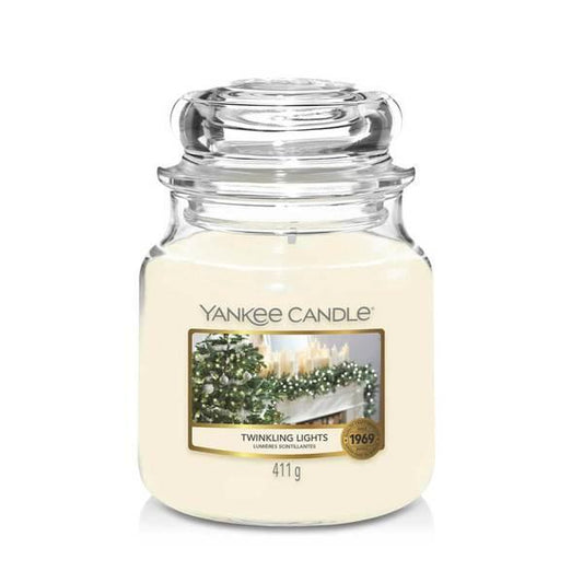 Twinkling - Medium Jar (Yankee Candle) - Gallery Gifts Online 