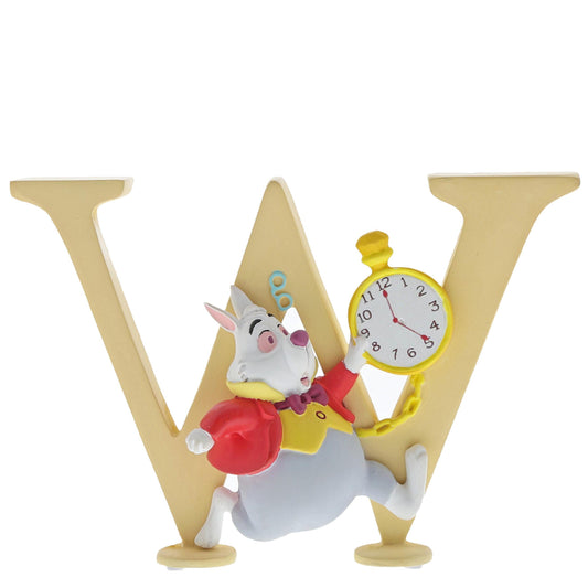 W - White Rabbit (Enchanting Disney Collection) - Gallery Gifts Online 