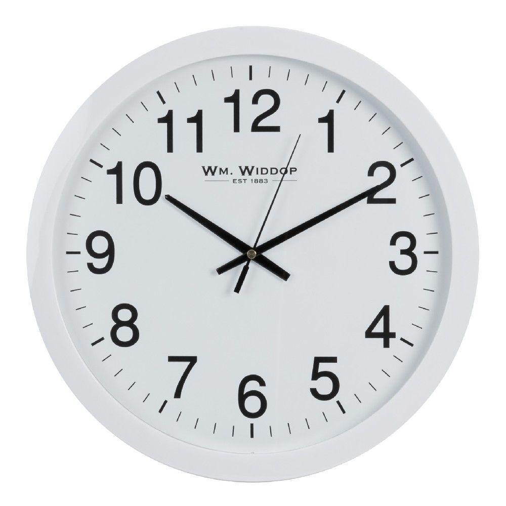 Round Wall Clock White - Gallery Gifts Online 