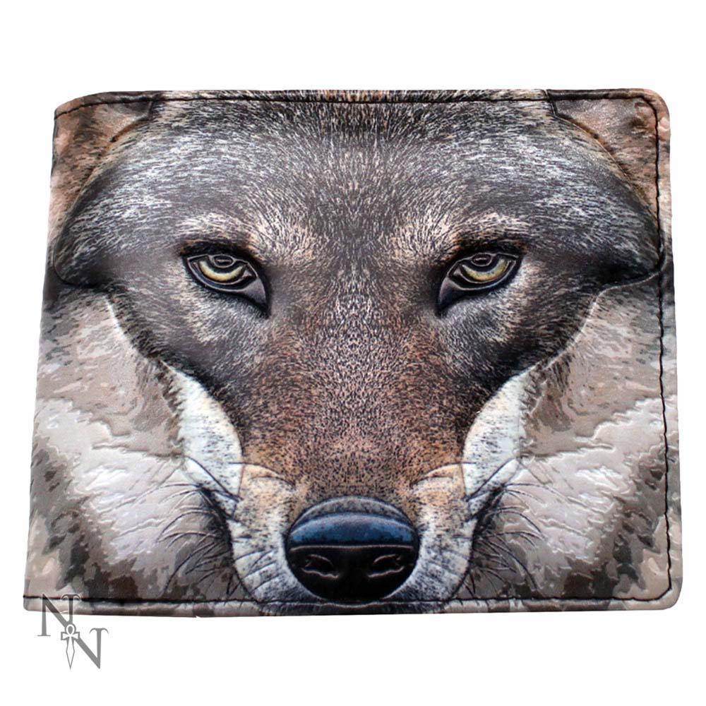 Wallet - Portrait of a Wolf (Nemesis Now) - Gallery Gifts Online 