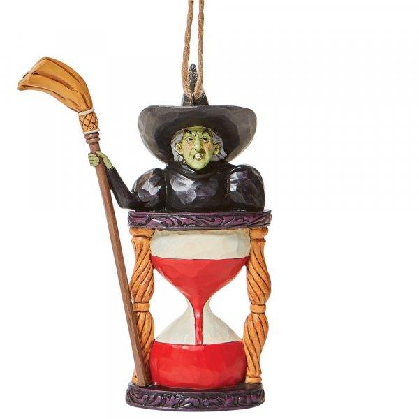 Wicked Witch with Hourglass (Hanging Ornament) (Disney Showcase Collection) - Gallery Gifts Online 