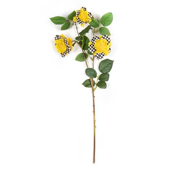 Wild Rose Spray - Yellow (Mackenzie Childs) - Gallery Gifts Online 