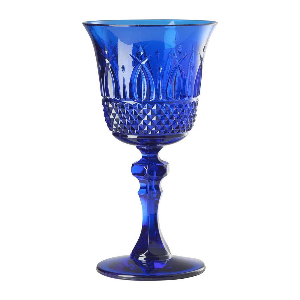 Wine Glass New Italy Blue (Mario Luca Giusti) - Gallery Gifts Online 