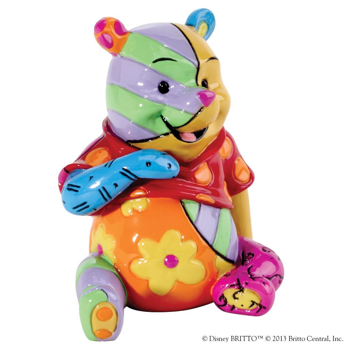 Winnie the Pooh Mini Figurine (Disney Britto Collection) - Gallery Gifts Online 
