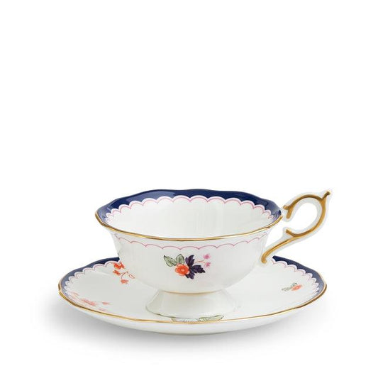 Wonderlust Jasmine Bloom Teacup and Saucer (Wedgwood) - Gallery Gifts Online 