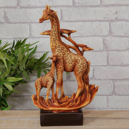 Wood Effect - Giraffe Family (Widdop) - Gallery Gifts Online 