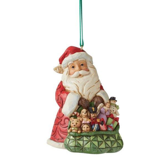 Worldwide Event Santa Hanging Ornament (Christmas Ornaments) - Gallery Gifts Online 
